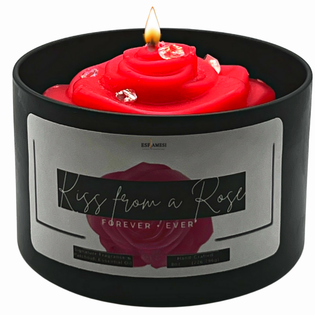 Scented Candles Rose Petals Scented Candles Valentines Day