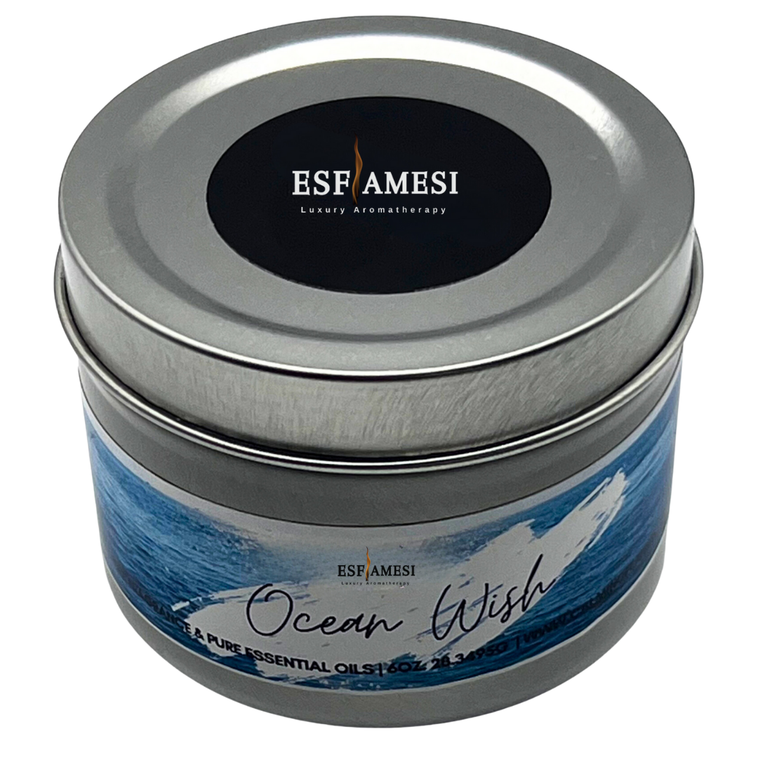 Scented Candle - Lavender "Ocean Wish" Aromatherapy Candles