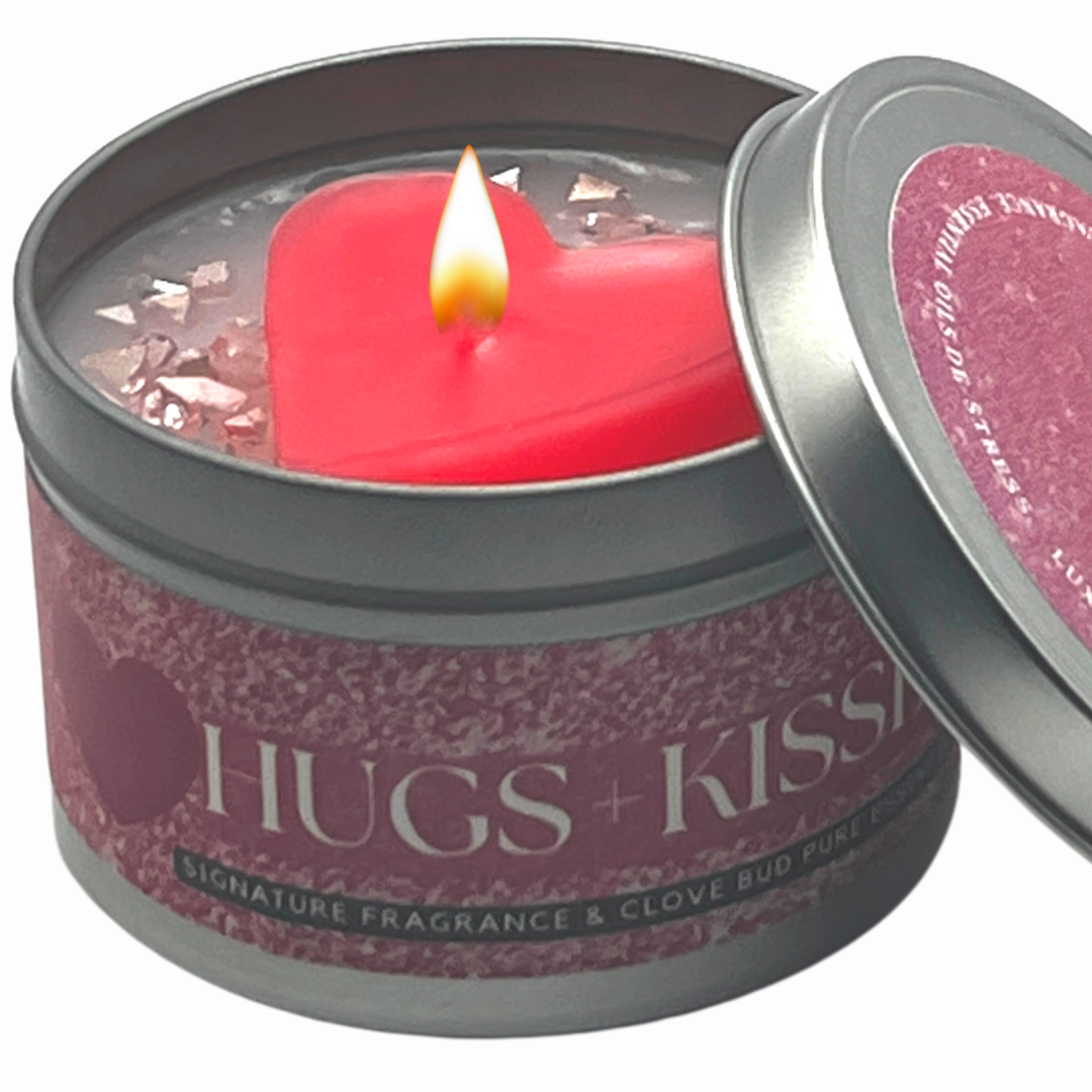 Valentines Day Candles Love Candles Scented Candles Pink Candles Heart Candles Long Lasting Fragrance Highly Scented
