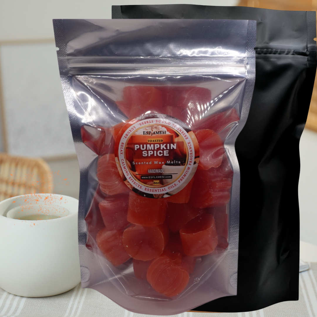Toasted Pumpkin Spice Wax Melts | Strongly Scented (8oz Bag)