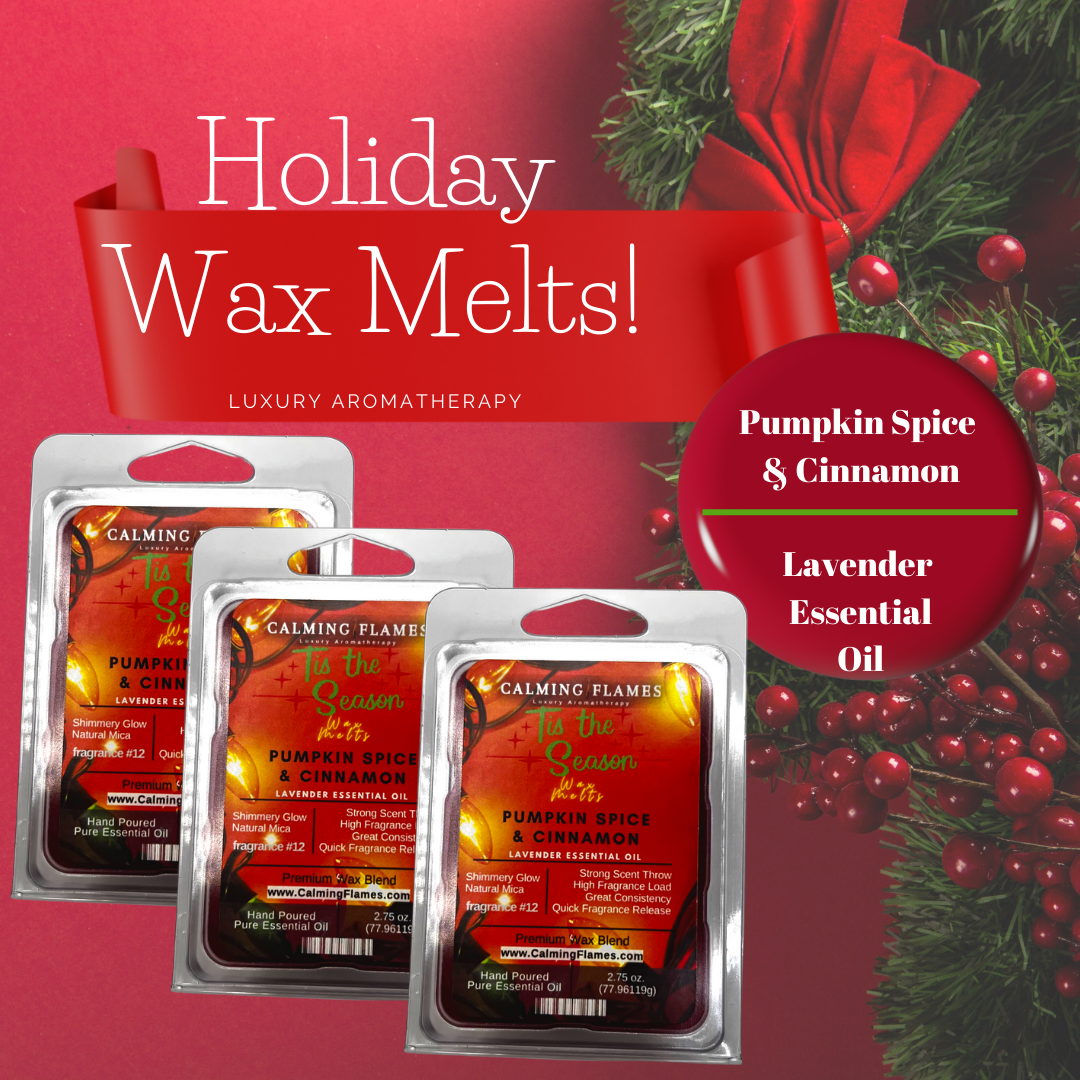 Pumpkin & Cinnamon "Tis the Season" Wax Melts (2-Packs)