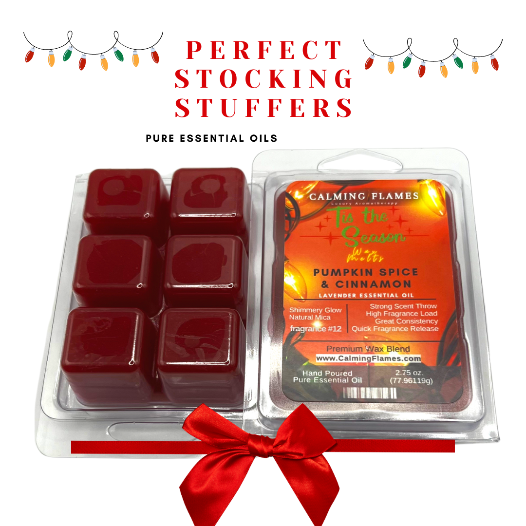 Pumpkin & Cinnamon "Tis the Season" Wax Melts (2-Packs)