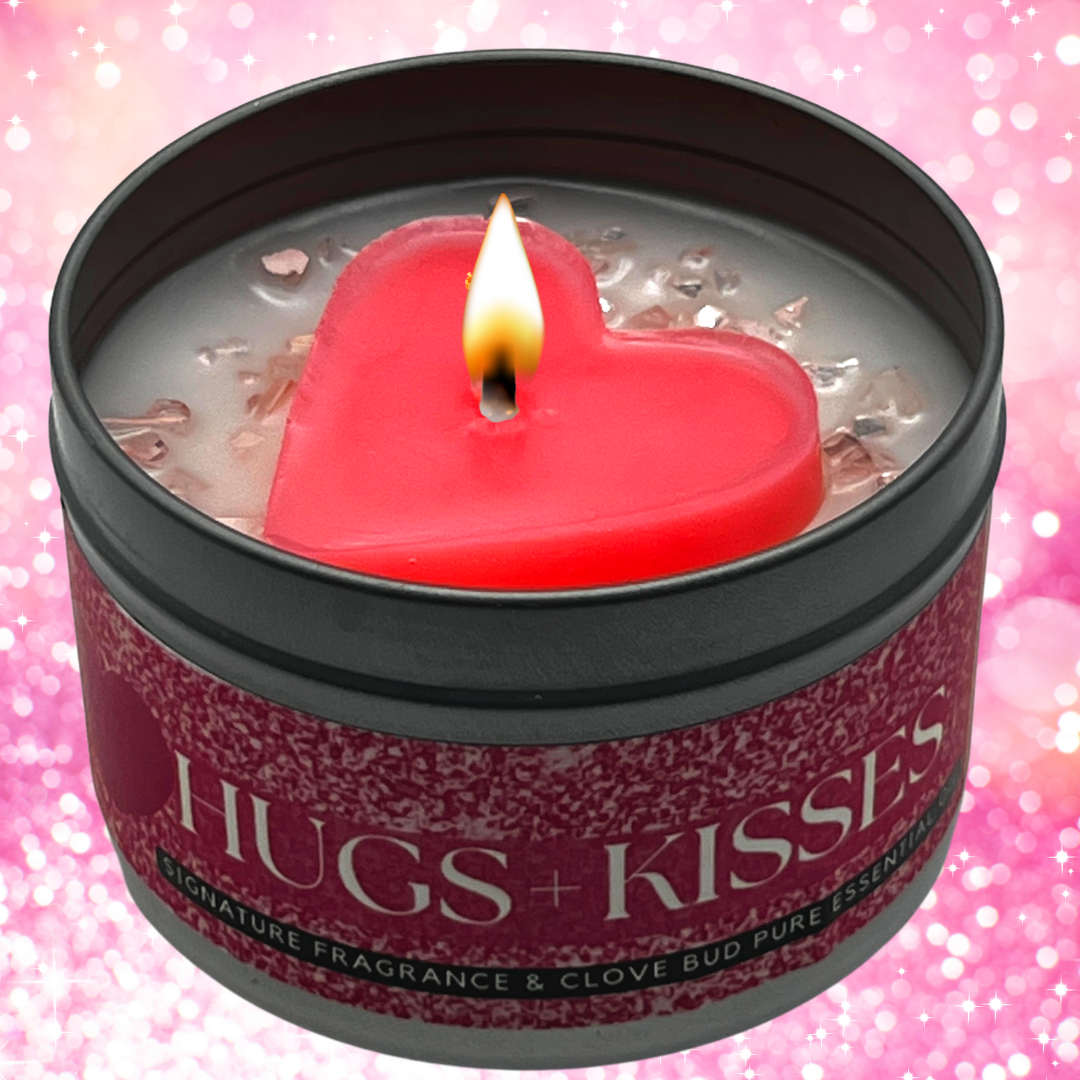 Valentines Day Candles Love Candles Scented Candles Pink Candles Heart Candles Long Lasting Fragrance Highly Scented