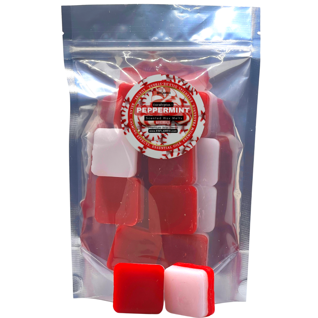 Peppermint Wax Melts, Strongly Scented