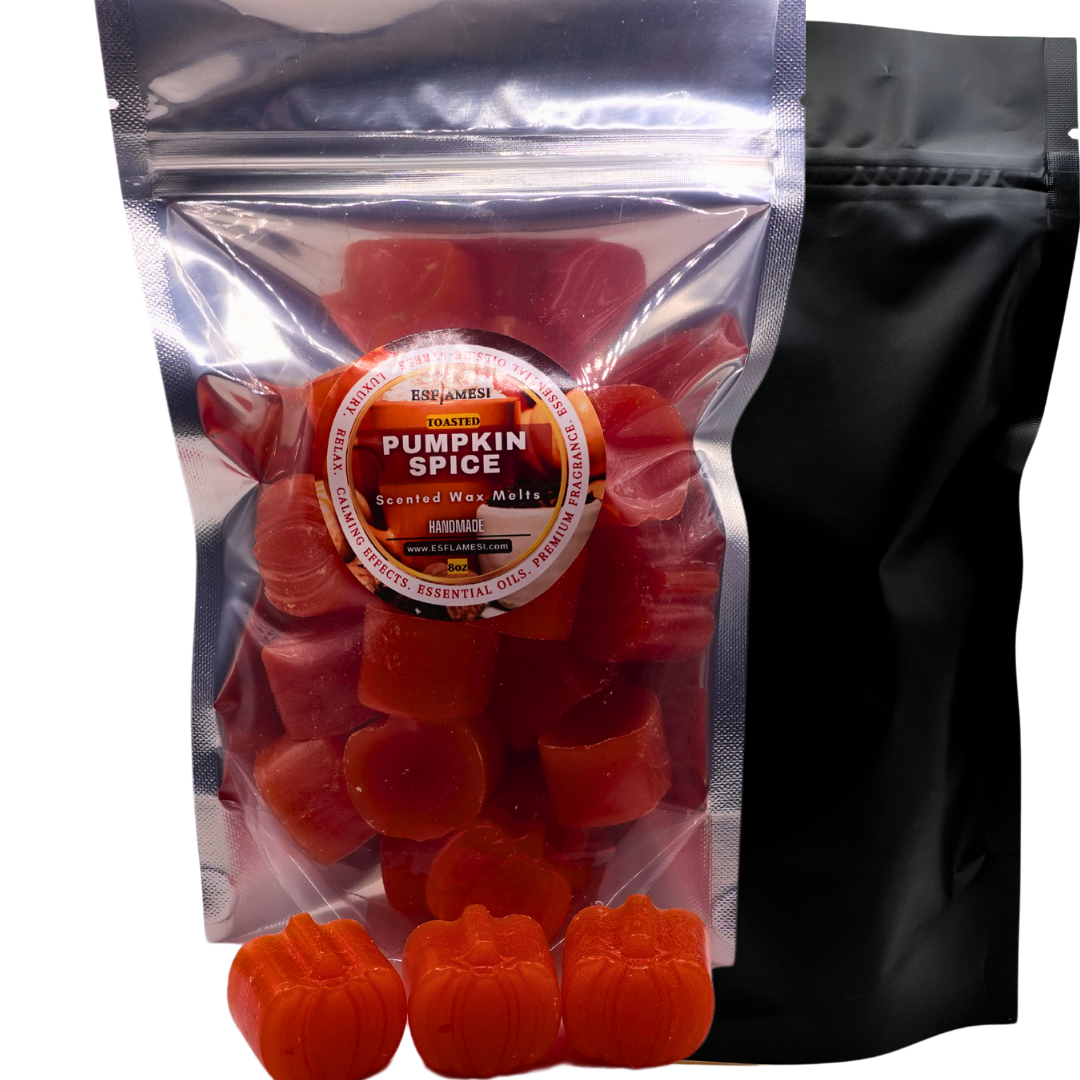Toasted Pumpkin Spice Wax Melts | Strongly Scented (8oz Bag)